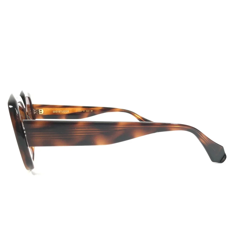 Gigi Studios Sunglasses BITTER 6942/2 Tortoise Frames with Gradient Brown Lenses